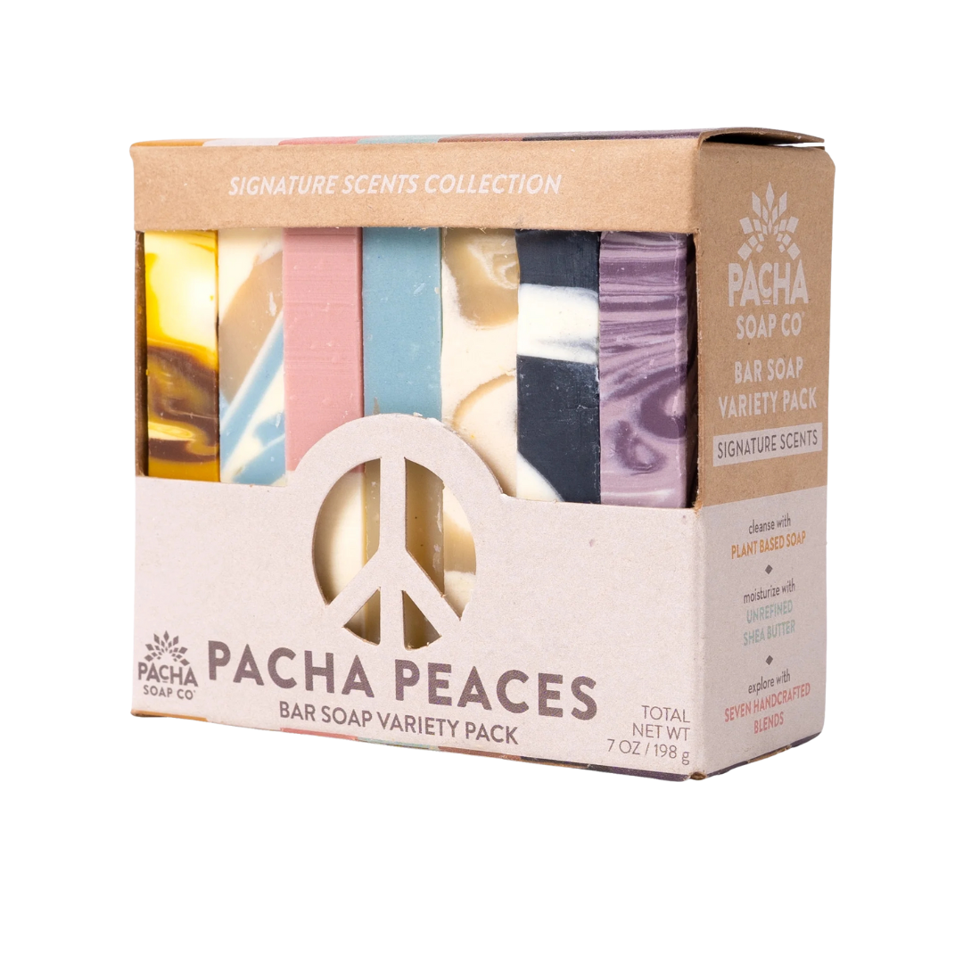 PACHA PEACES SIGNATURE Scents Bar Soap Variety Pack