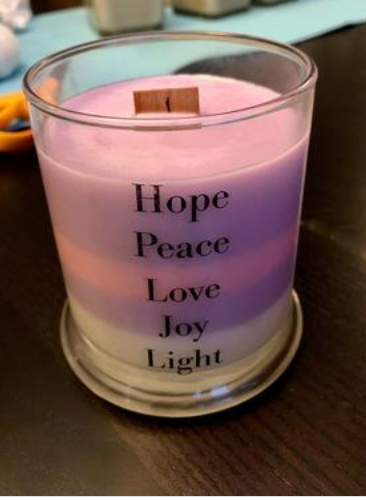 Advent Community Candle