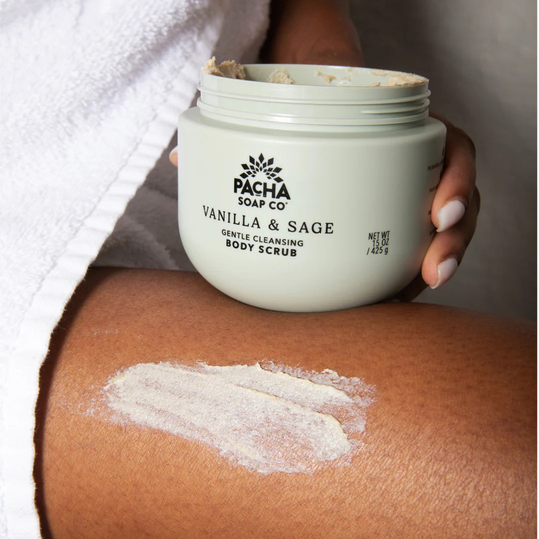 Vanilla & Sage Body Scrub by Pacha