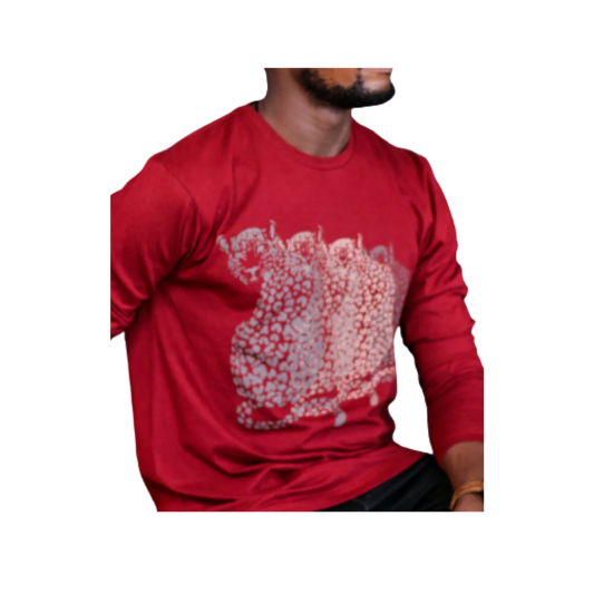 Wildlife Works Tee Cheetah Red Short Sleeve