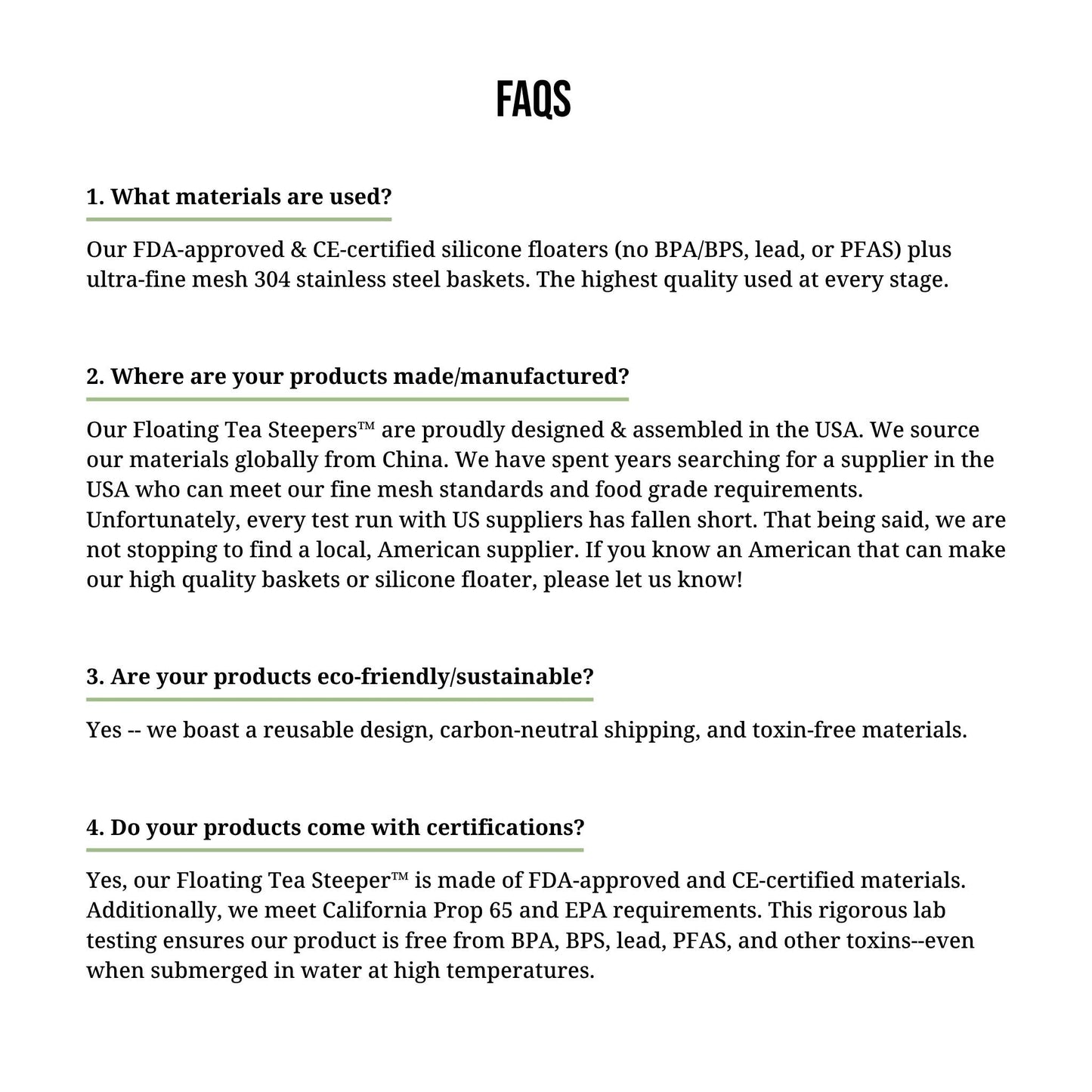 Mushroom | Floating Tea Steeper | Brown Base | Orange