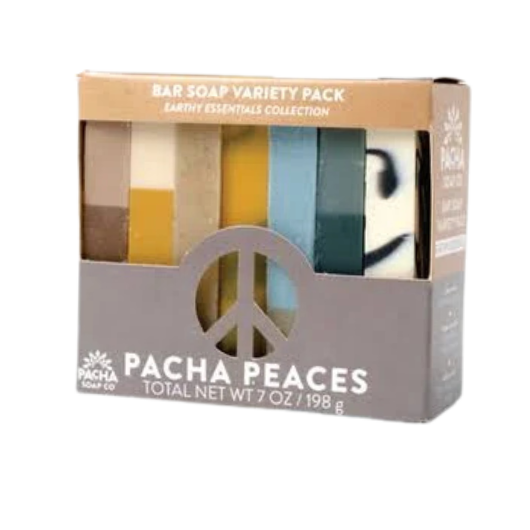 PACHA PEACES EARTHY Essentials Bar Soap Variety Pack