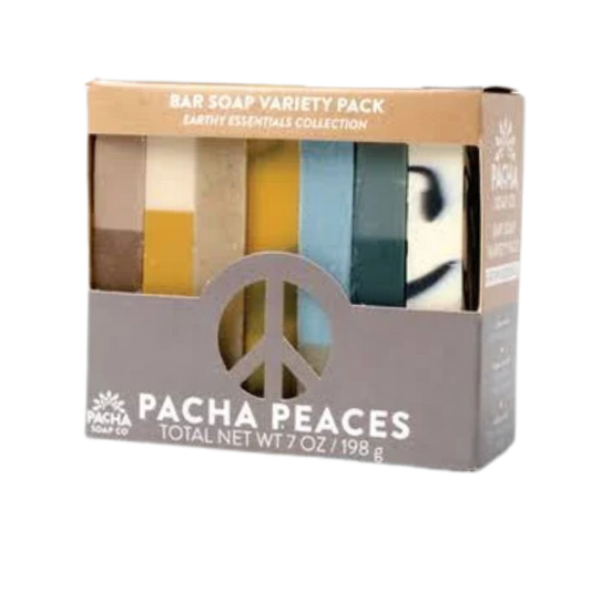 PACHA PEACES EARTHY Essentials Bar Soap Variety Pack