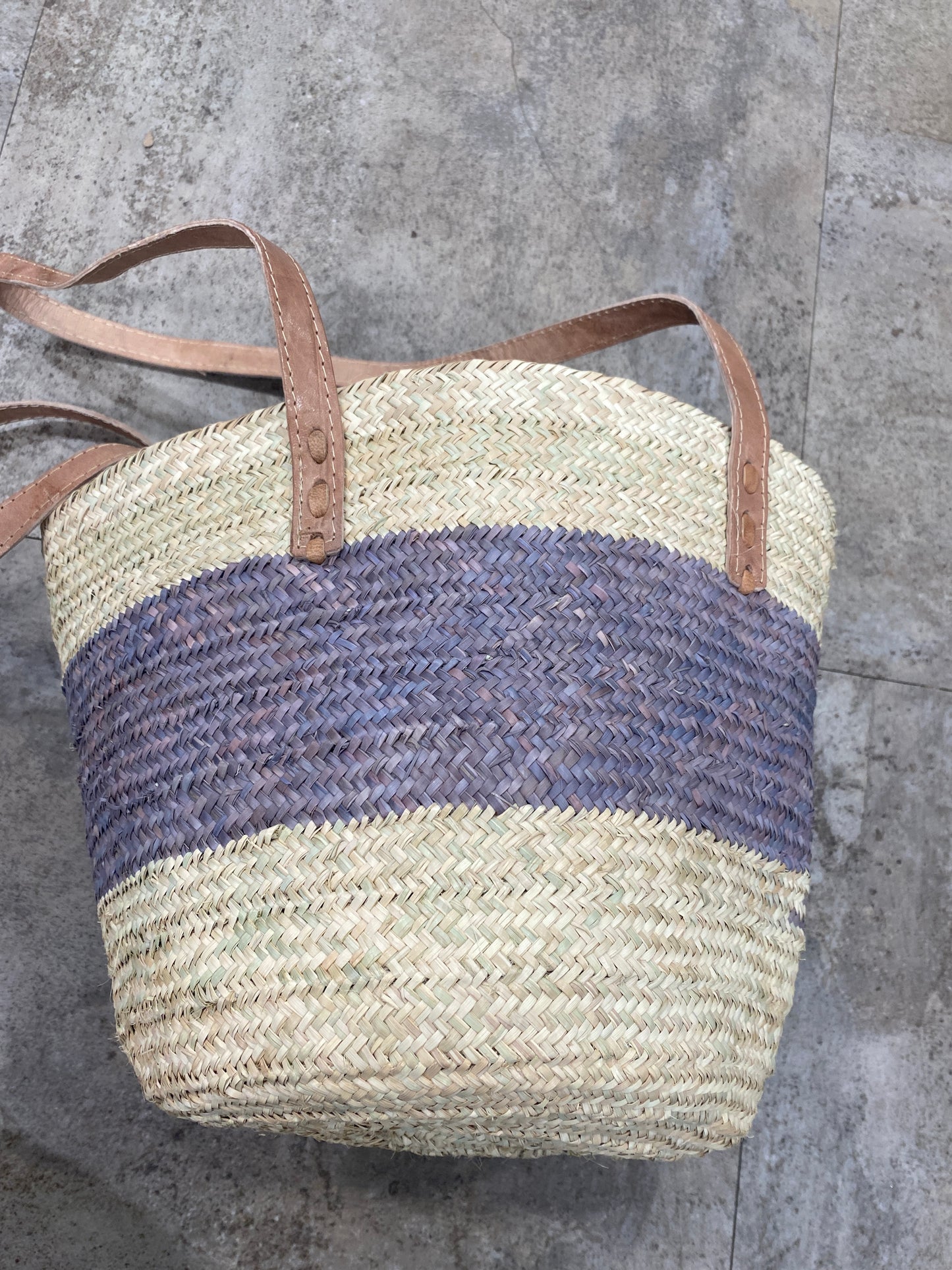 Medium Palm Shopper with Long Handles